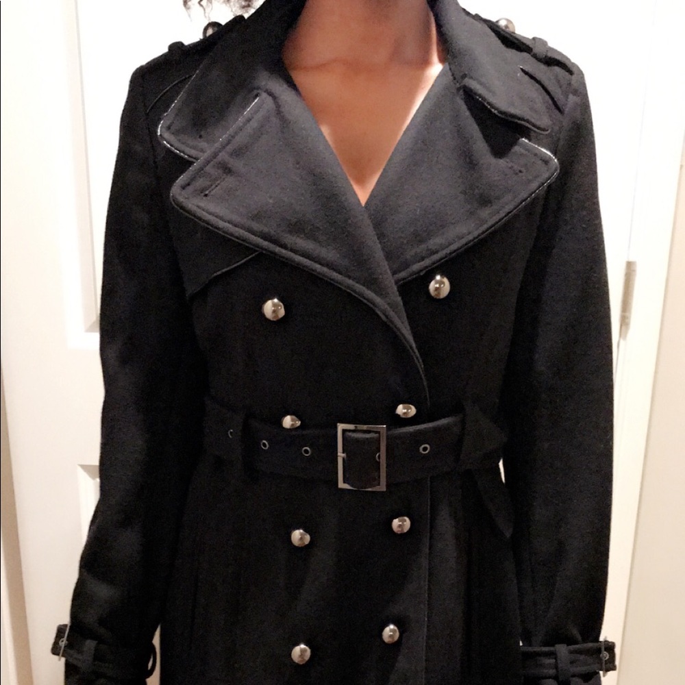 Miss Sixty Wool Trench Coat